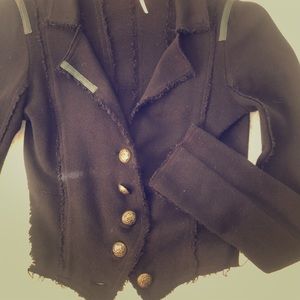 Free People jacket blazer top Med.